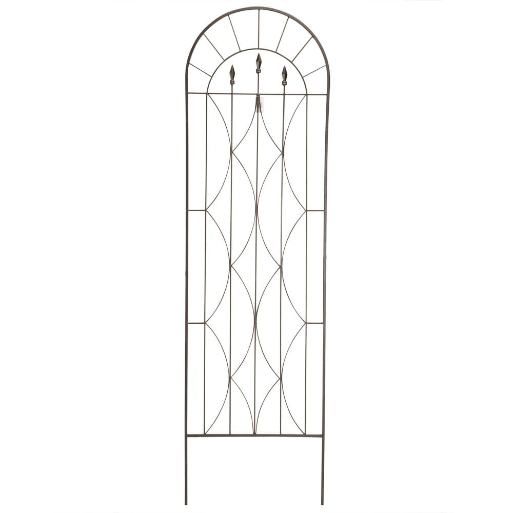 84" x 24" Bronze Garden Trellis