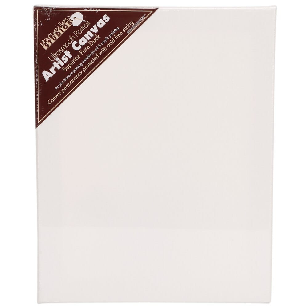 Marseilles Studios Stretched Cotton Artist Canvas, 11"x14"