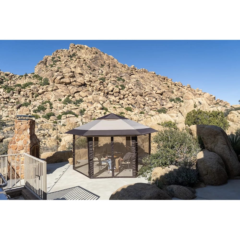 Hexagon Pop Up Gazebo, 16' x 14'