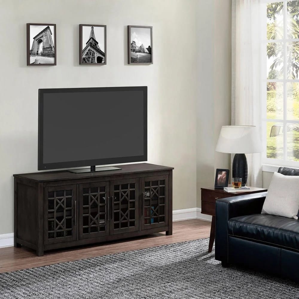 Bell'O TV Stand for TVs Up To 70", Tifton Oak