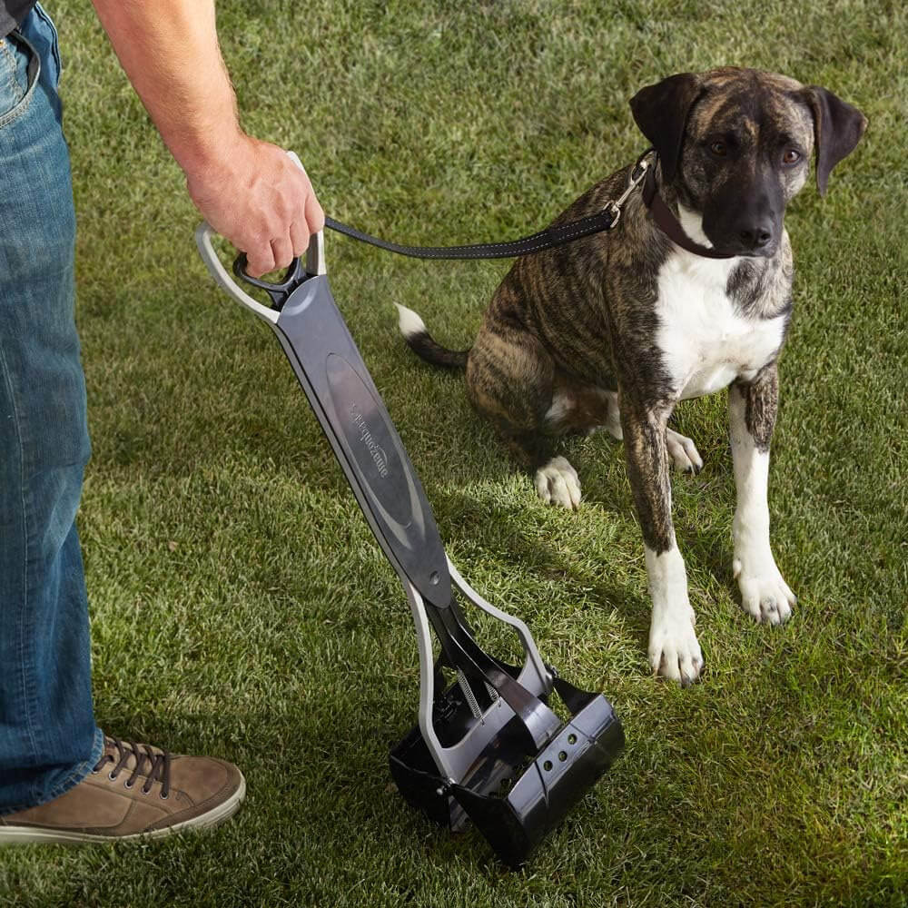 Large Lightweight Spring-Loaded Pet Waste Pooper Scooper