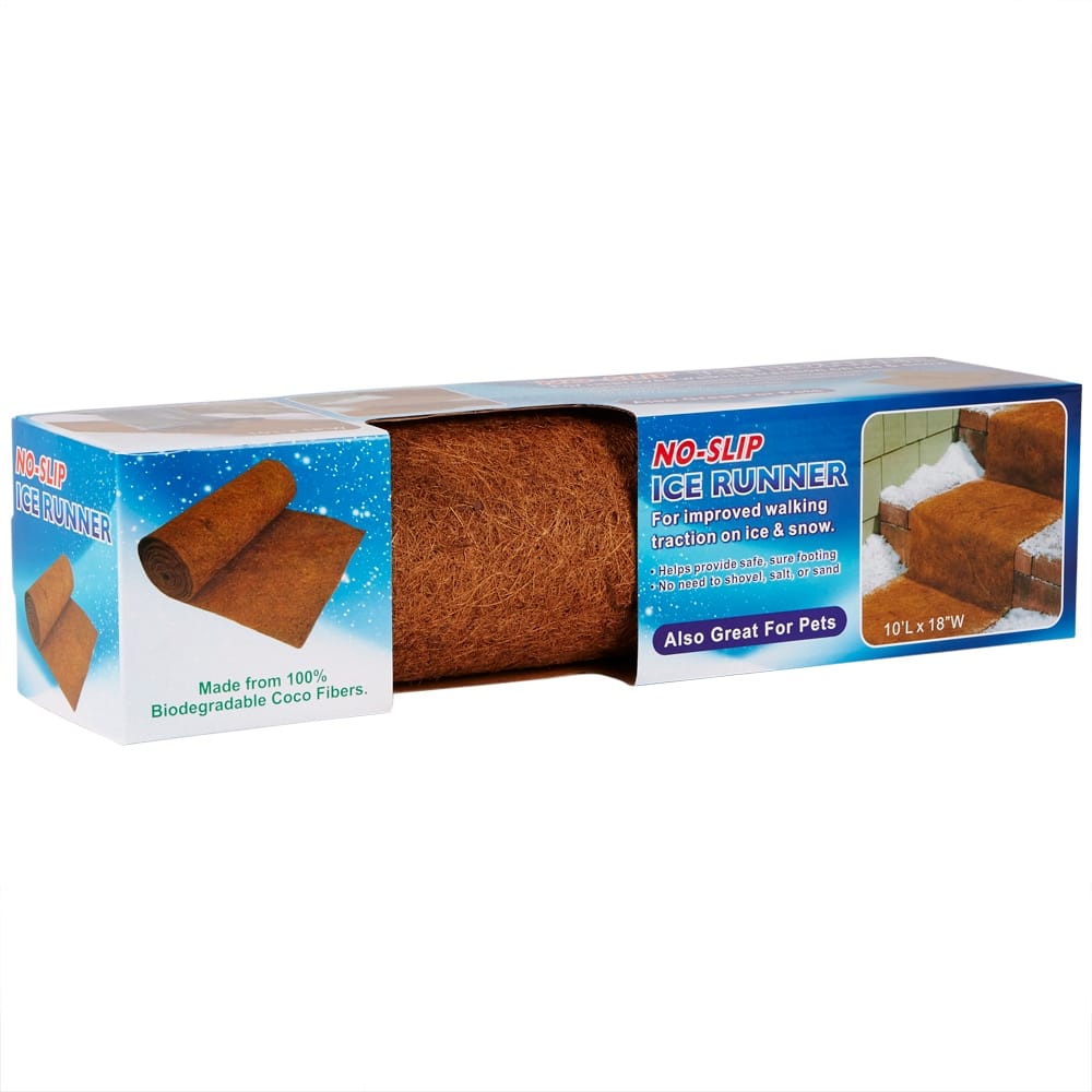 10' No-Slip Coir Ice Runner