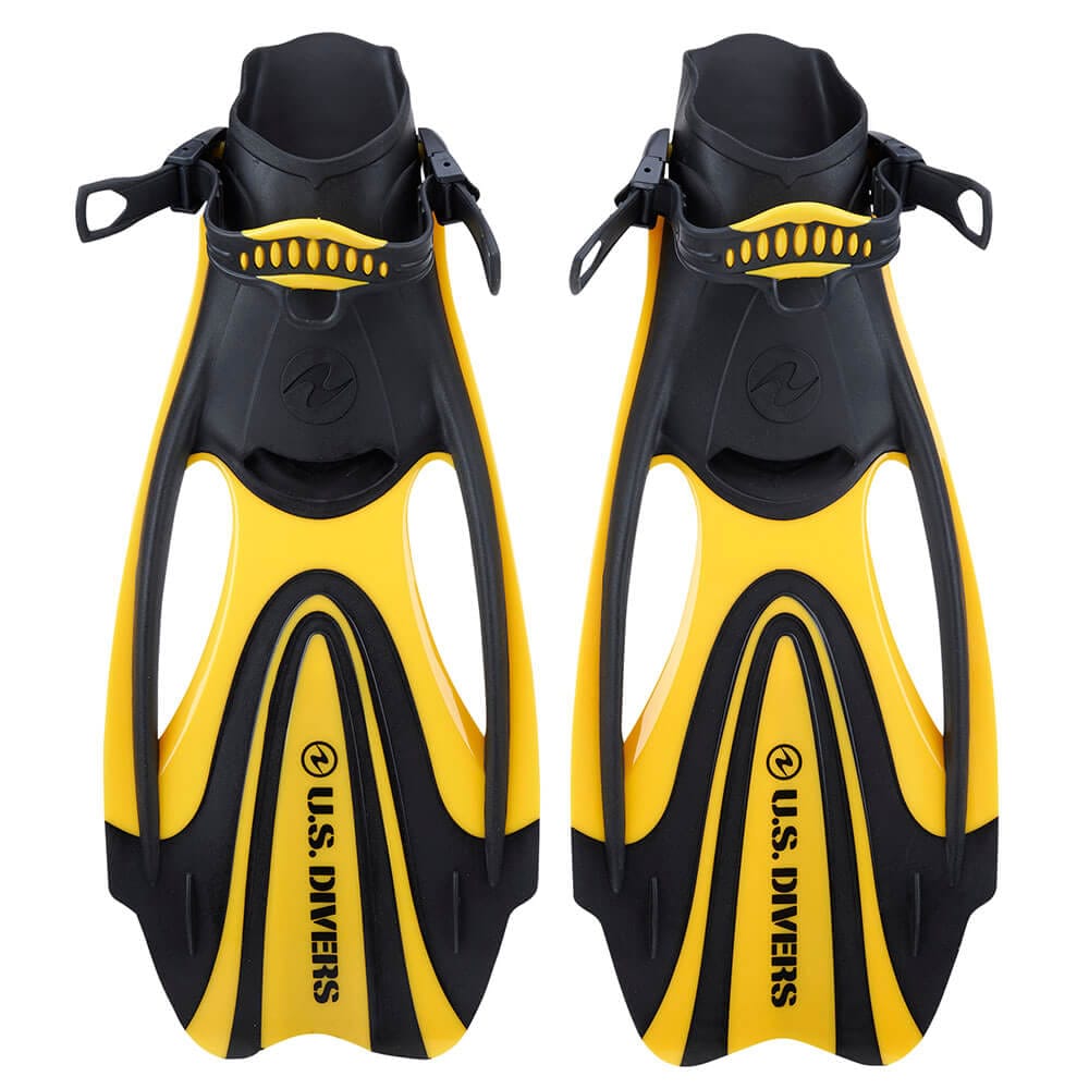 thumbnail image 2 of U.S. Divers Proflex FX Snorkeling Fins - Electric Blue, Small Size For Men & Women 2 of 14
