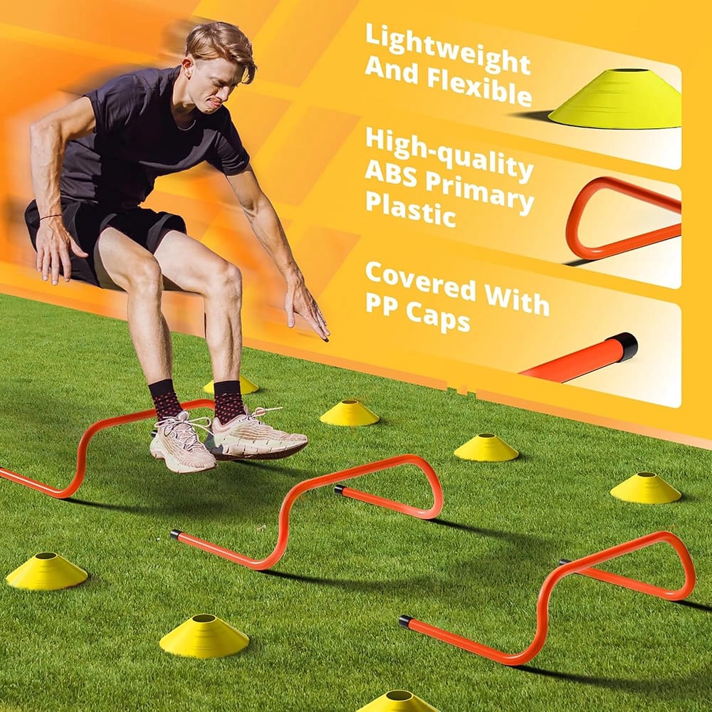 Yes4All Ultimate Agility Ladder Speed Training Equipment Set