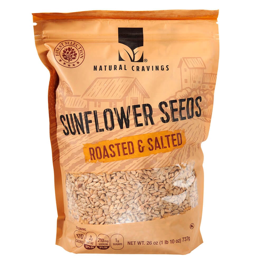 Roasted and Salted Sunflower Seeds, 26 oz