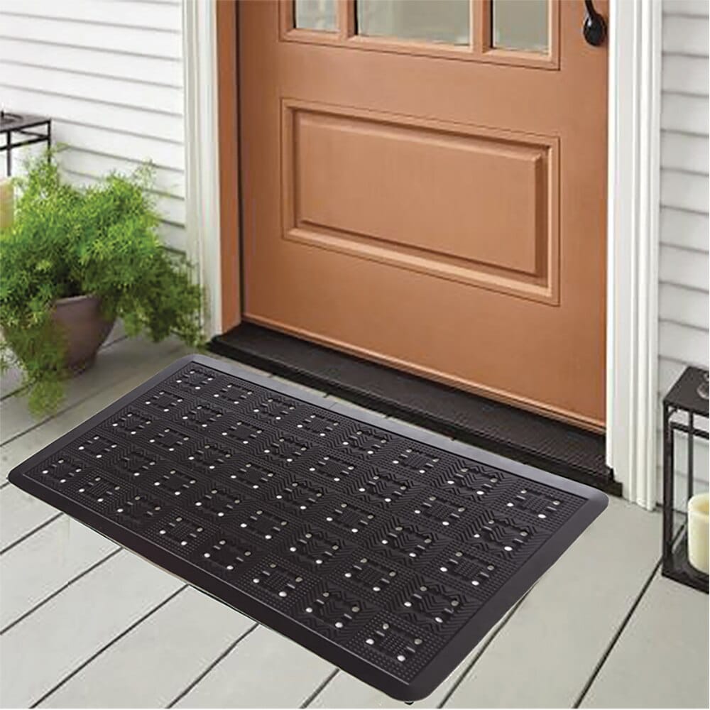 2'x3' Heavy-Duty All-Weather Rubber Doormat