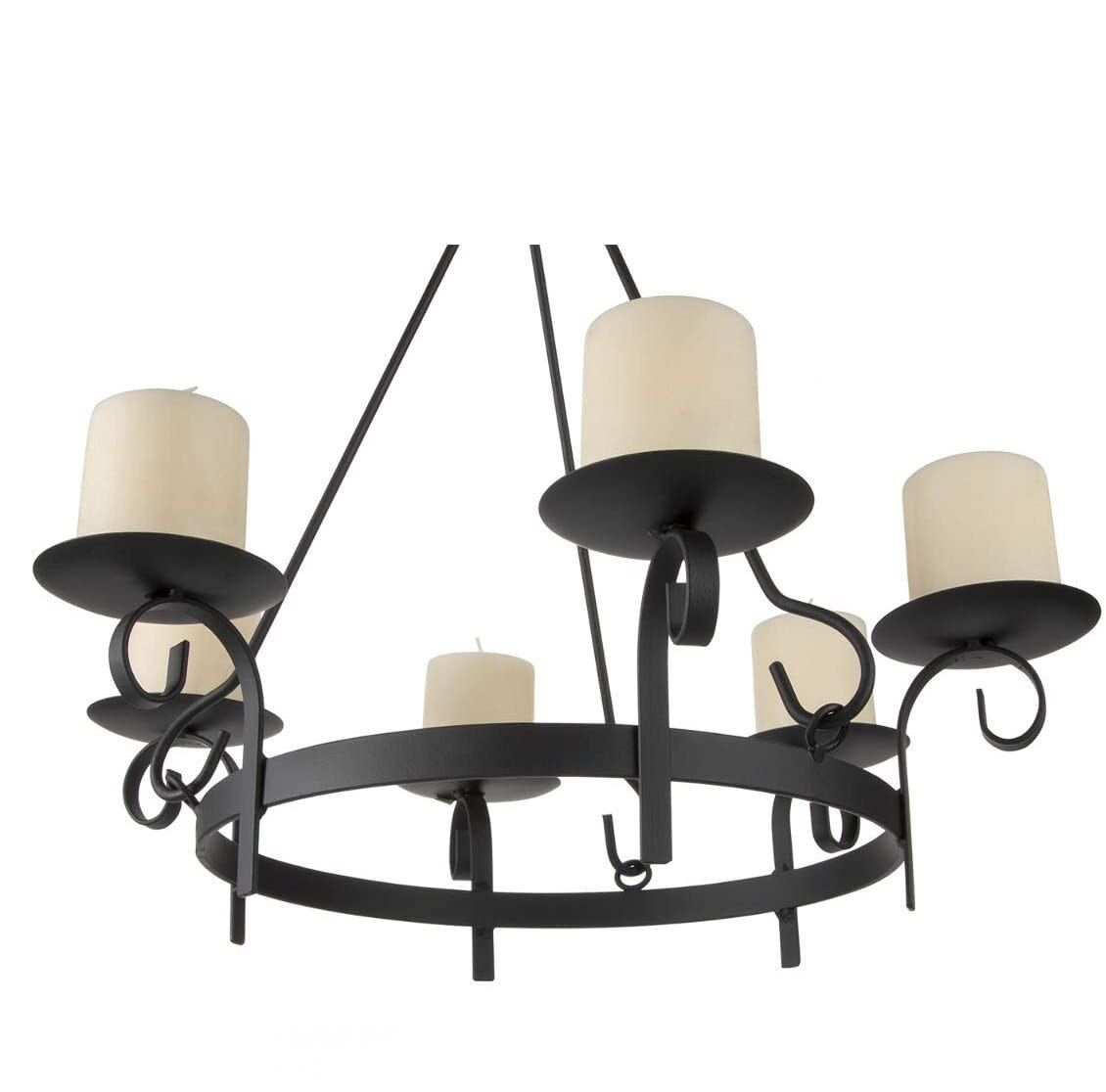 Avalon Wrought Iron Gazebo Candelabra