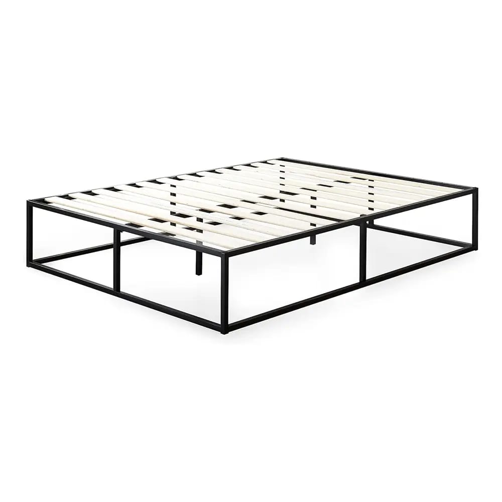 Zinus 14" Jospeh Platform Bed Frame, Black, Queen