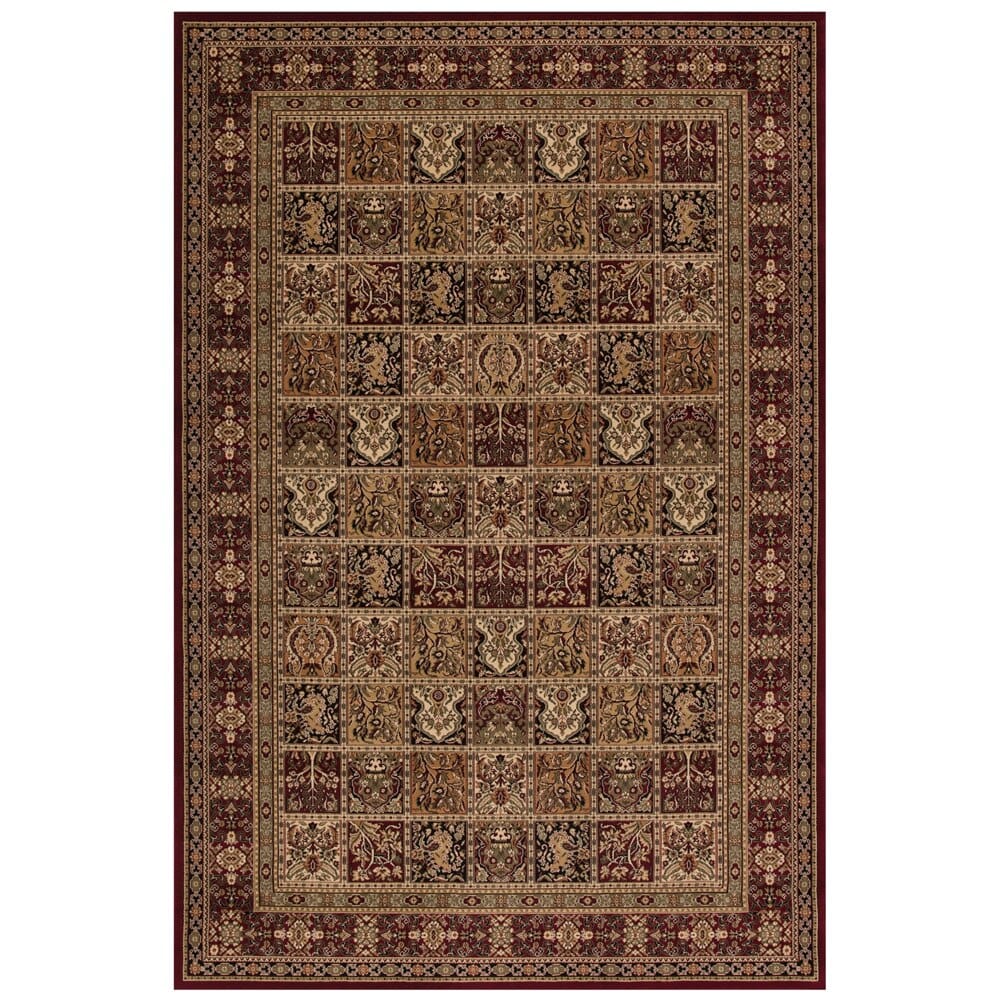 Persian Classics Area Rug, 9'3" x 12'10", Garden Red