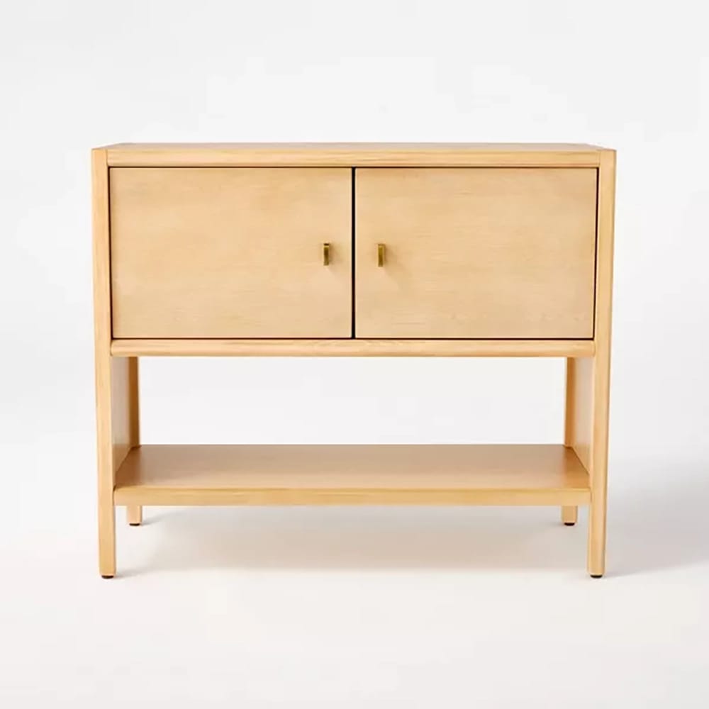 Threshold Sandpoint 2 Door Cabinet, Natural