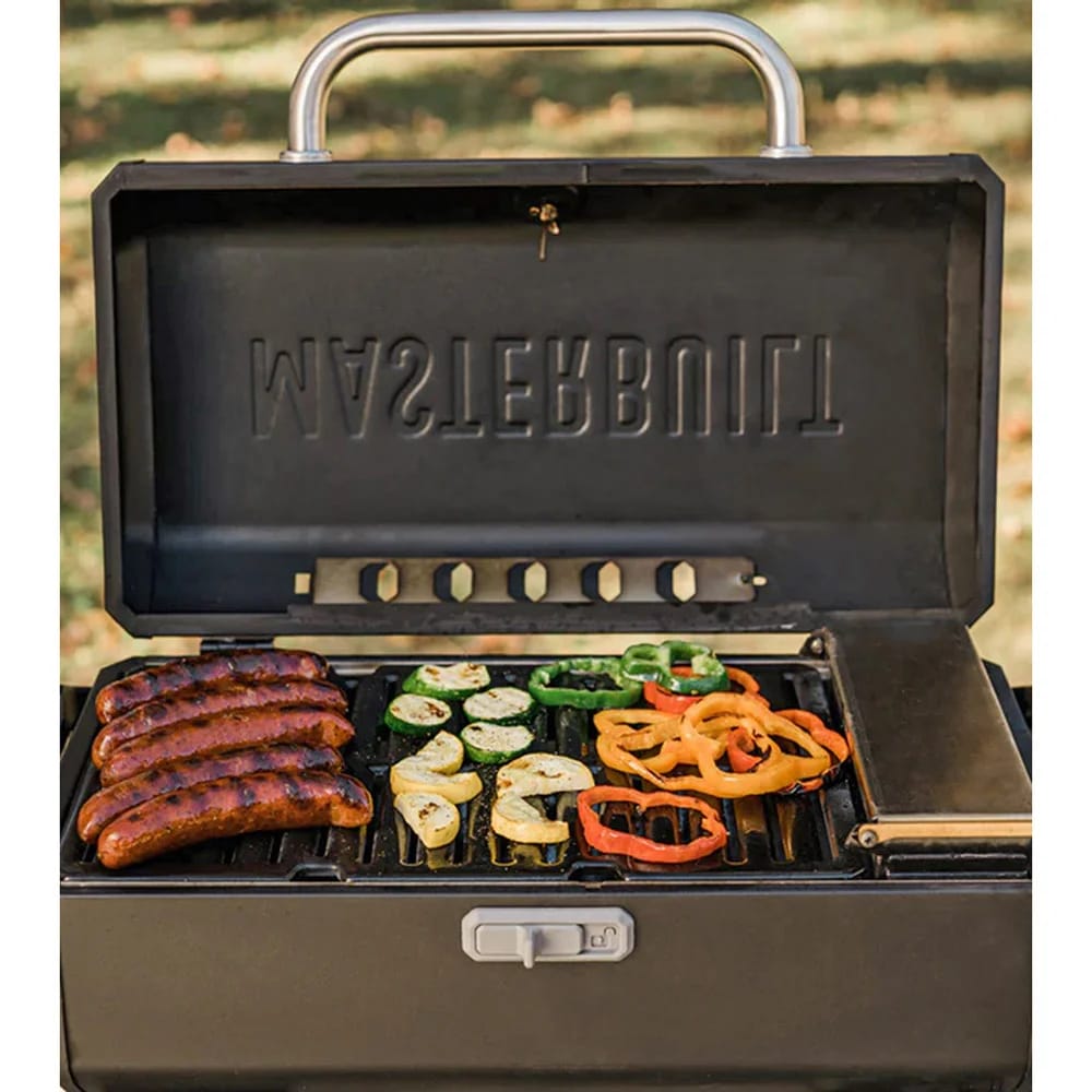 Masterbuilt Portable Charcoal Grill and Smoker, Black