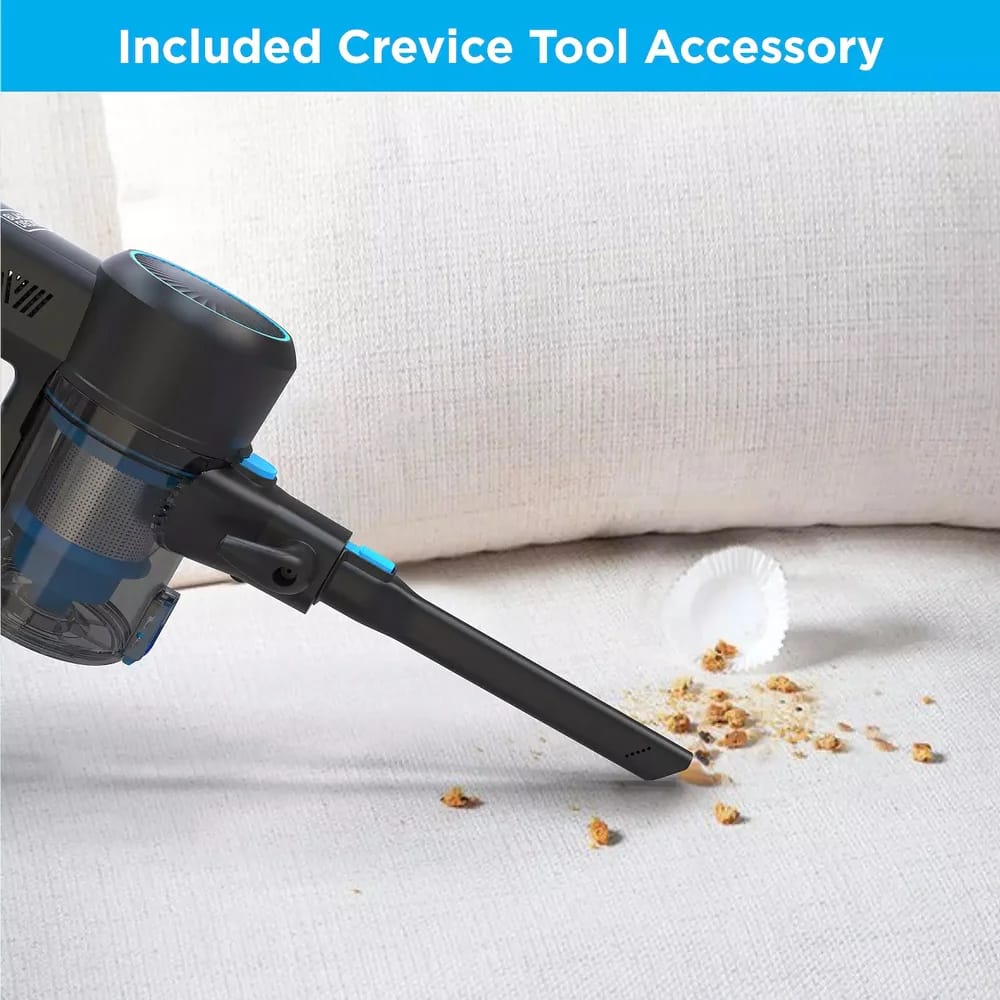 BLACK+DECKER PowerSeries Multi-Surface Corded Stick LED Lightweight Vacuum