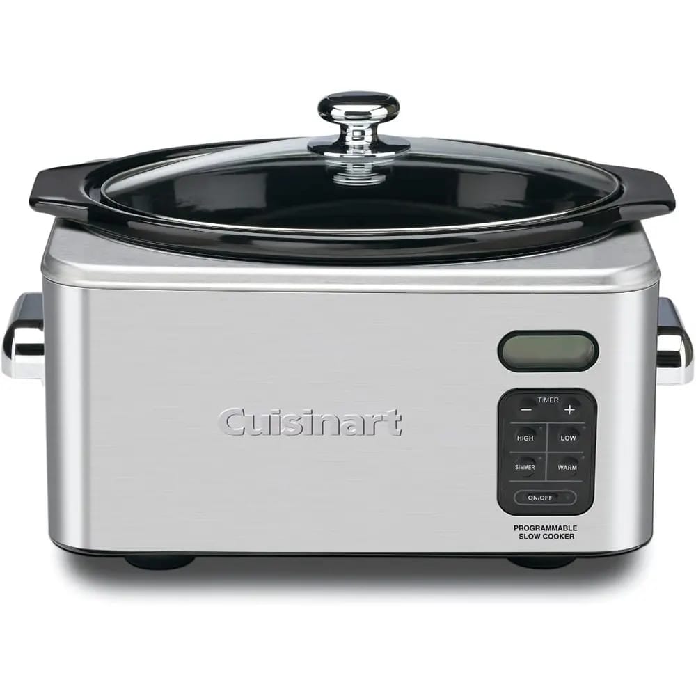 Cuisinart Stainless Steel 4-Quart Programmable Slow Cooker (Factory Refurbished)