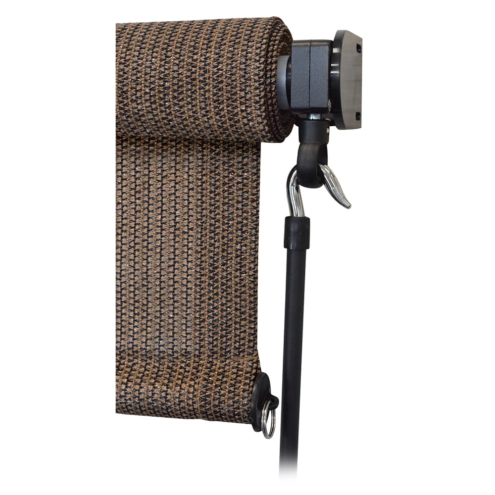 Outdoor Sun Shade, Brown, 6' x 6'