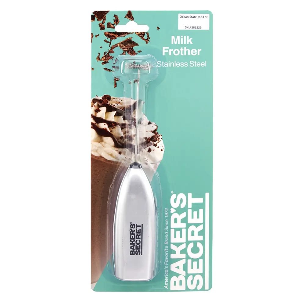 Baker's Secret Stainless Steel Milk Frother