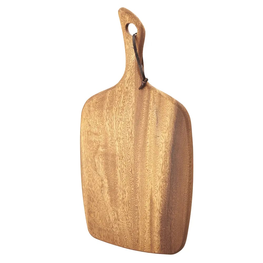 Santa Fe Rectangle Oiled Acacia Wood Cutting Board, 19" x 9"