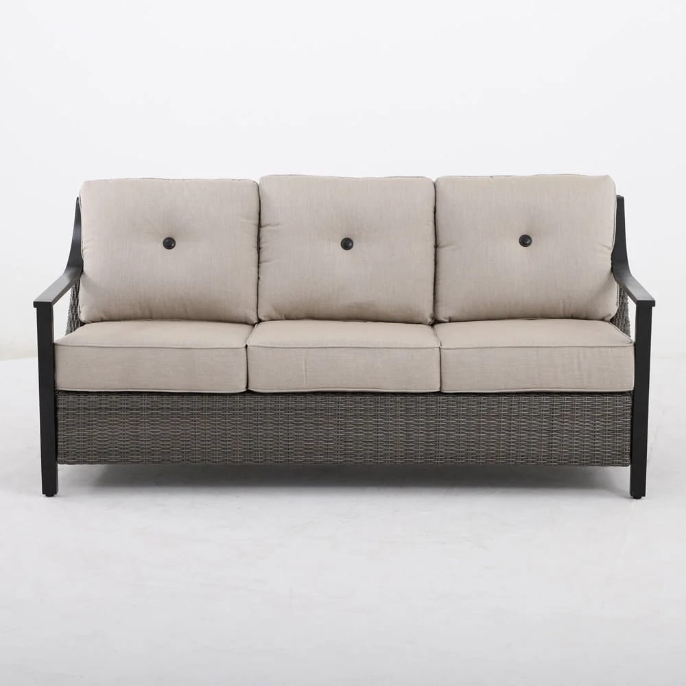 Catalina 4-Piece Resin Wicker Deep Seating Set