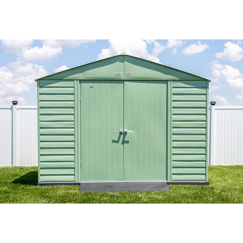 Arrow Select 8' x 10' Galvanized Steel Storage Shed