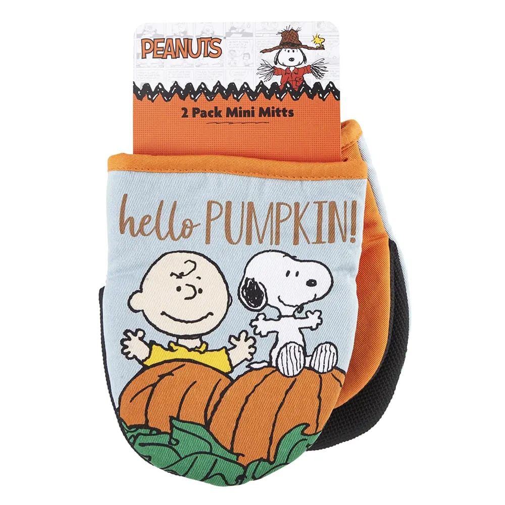 Peanuts Fall Mini Oven Mitts, 2 Count