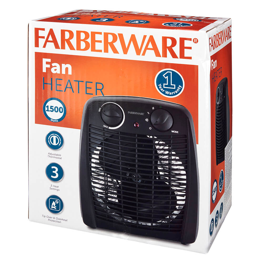 Farberware Black Heater Fan