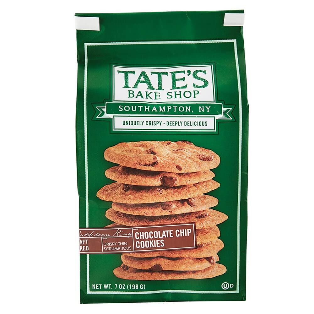 Tate's Bake Shop Chocolate Chip Cookies, 7 oz