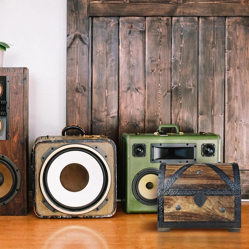 XL Wooden Treasure Chest