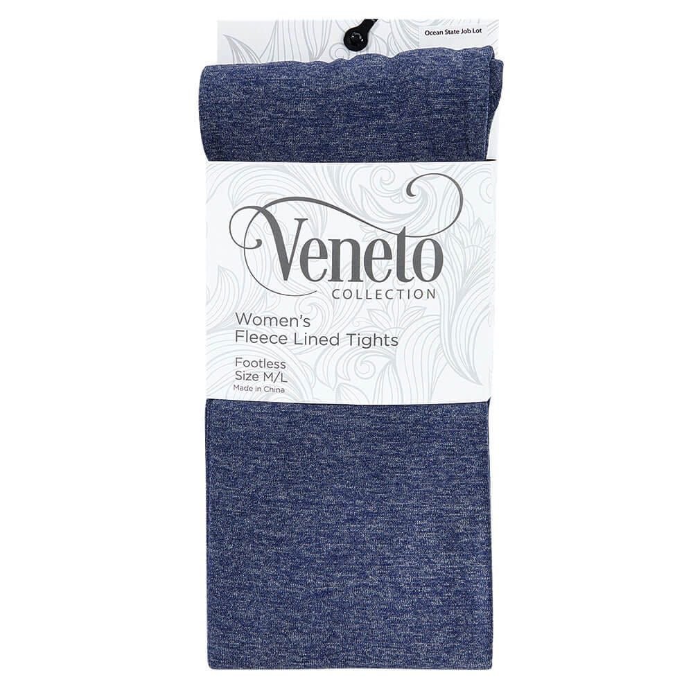 Veneto Women's Fleece Lined Footless Tights