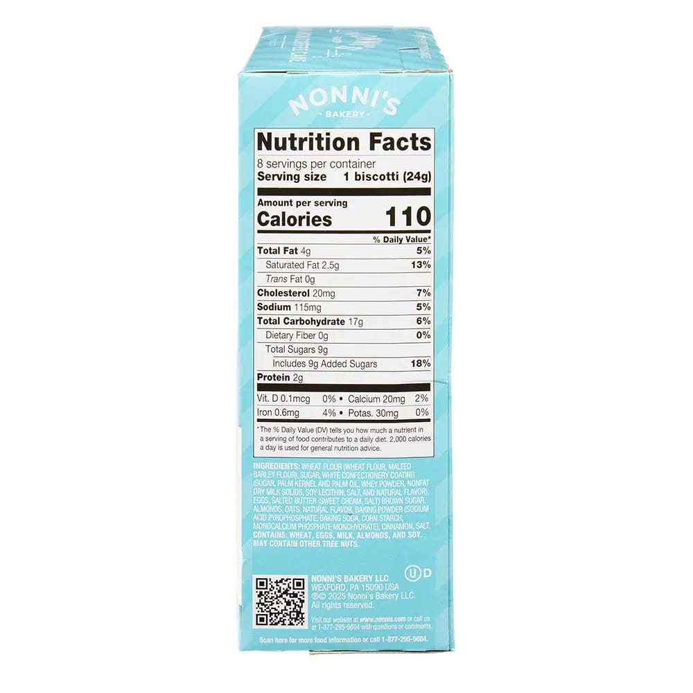 Nonni's Cinnamon Coffee Cake Biscotti, 8 pk, 6.88 oz