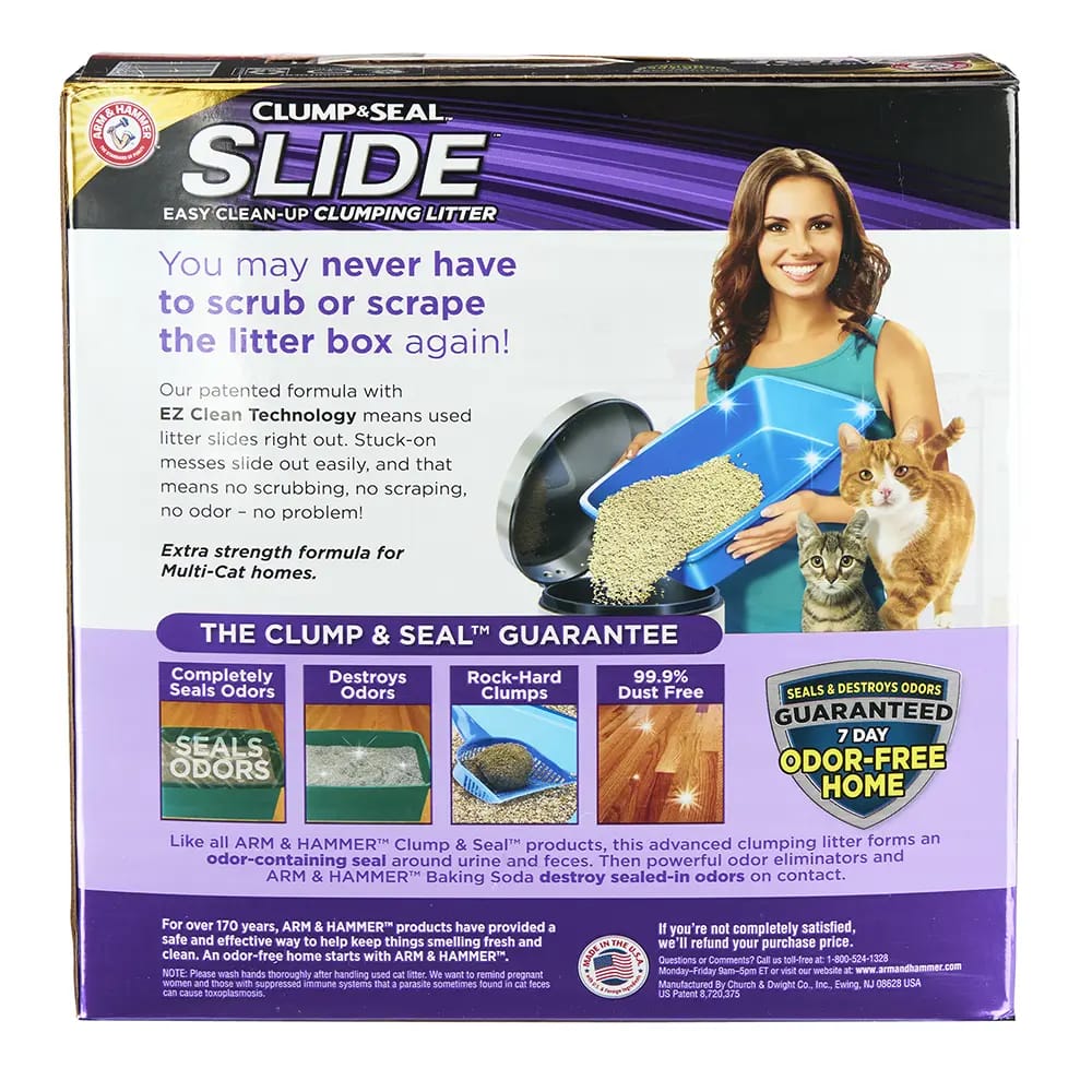 Arm & Hammer Slide Multi-Cat Clumping Litter, 14lbs.