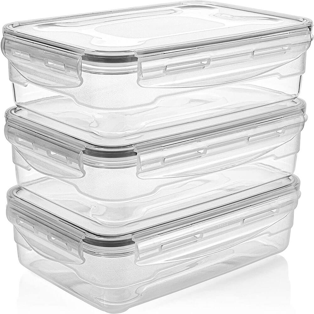Homemaid Living Premium Airtight Plastic Storage Containers, 7-Piece Variety Size Set