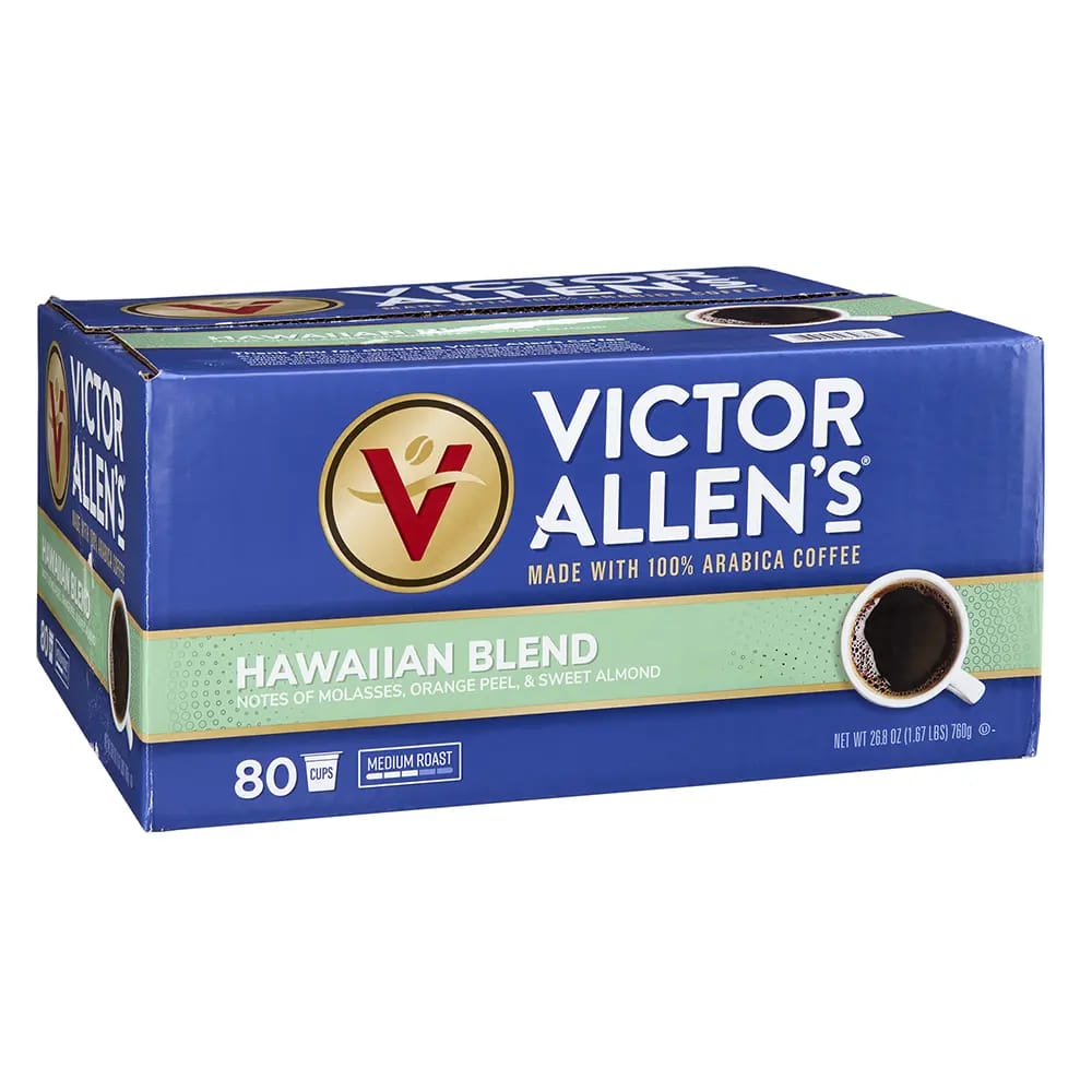Victor Allen's Hawaiian Blend Coffee Pods, 80 ct