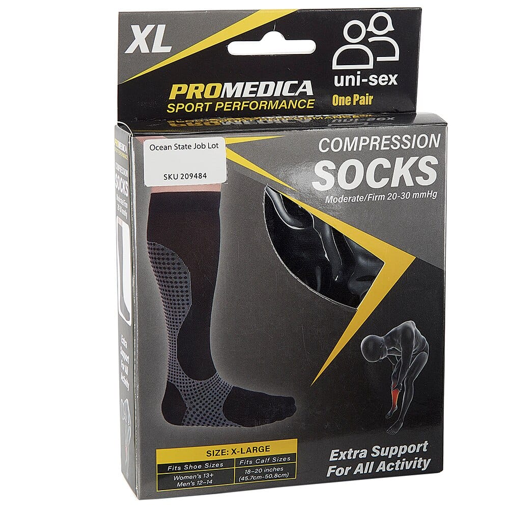 Promedica Sport Performance Uni-Sex Compression Socks, X-Large