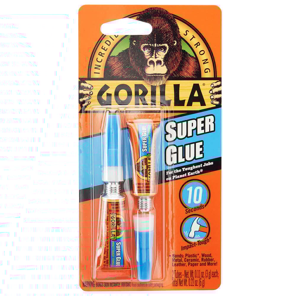 Gorilla Glue Super Glue, 2 Pack