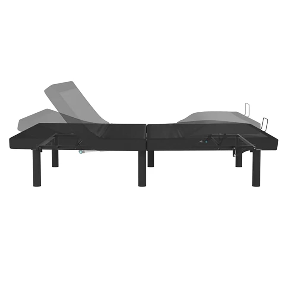 Adjustable Upholstered Bed Base with Wireless Remote, Queen