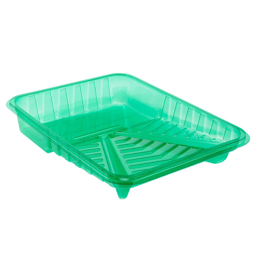 Green Plastic Paint Tray Liner, 9"