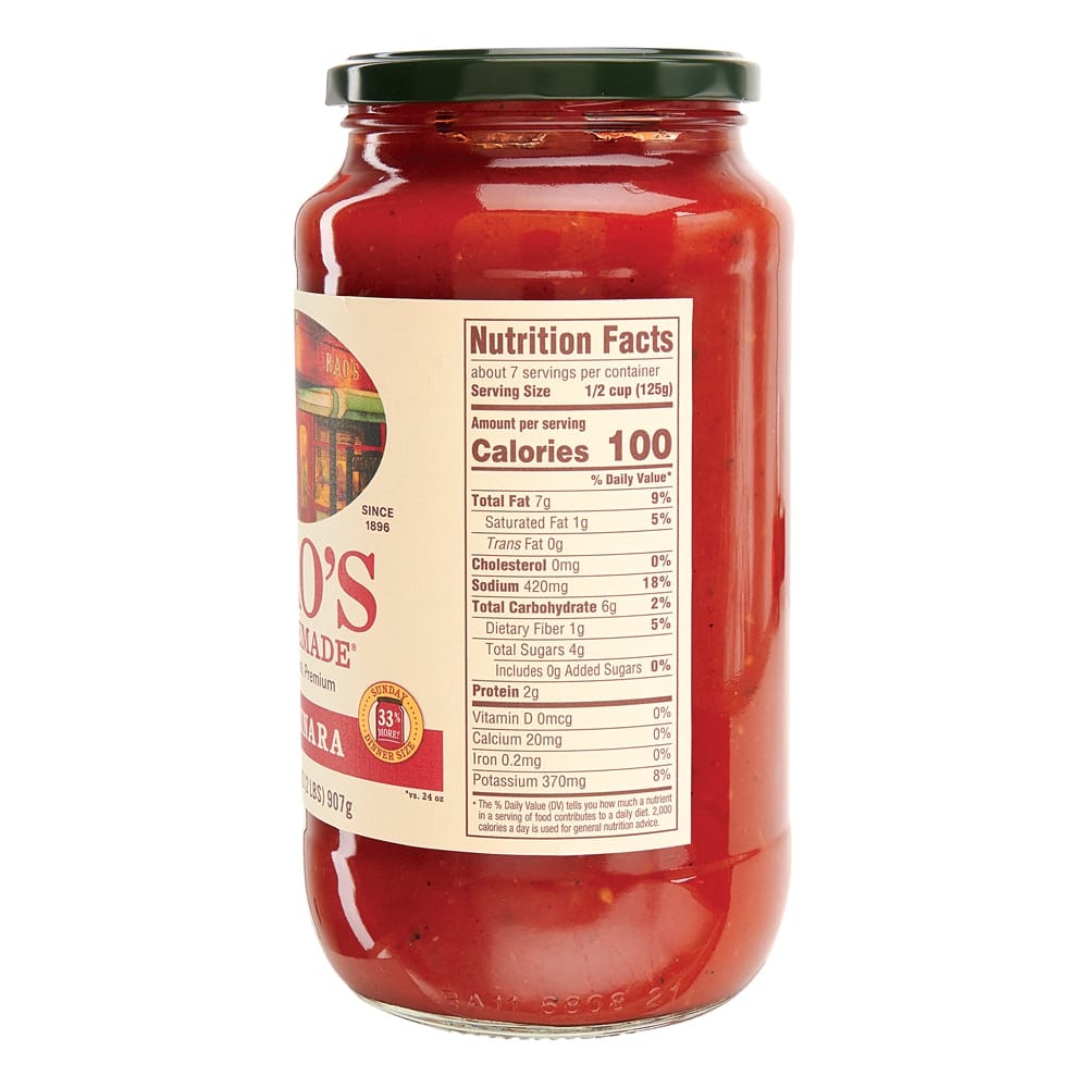 Rao's Homemade Premium Marinara Sauce, 32 oz