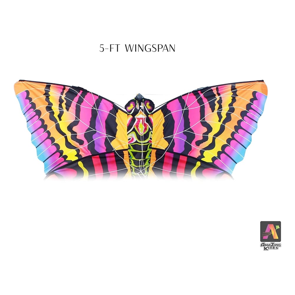 AmaZing Kites 60" Butterfly Ripstop Nylon Kite