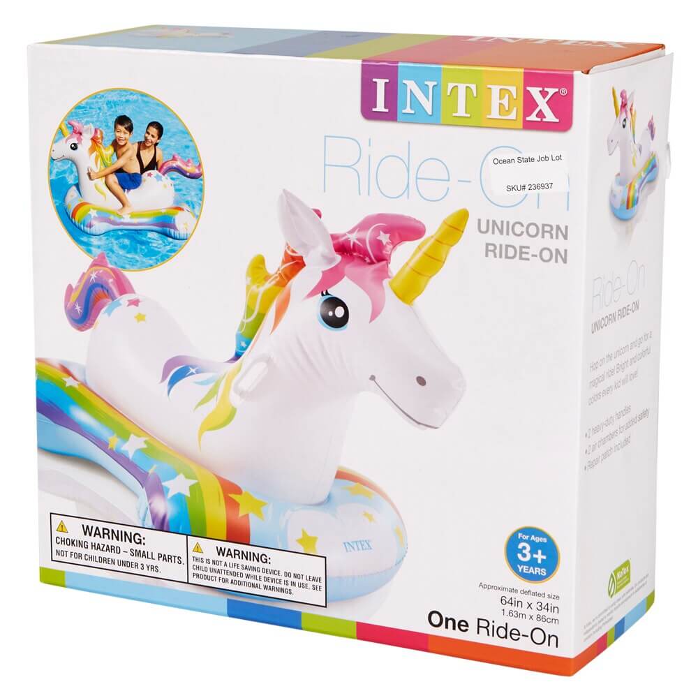 Intex Ride-On Unicorn Float