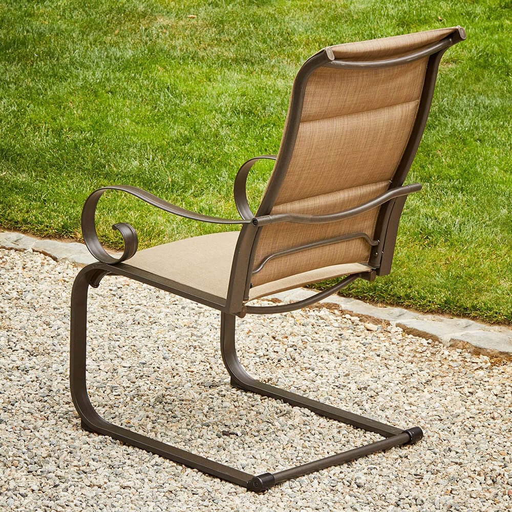 Royal Garden Spring Hills Aluminum 7-Piece Patio Dining Set, Tan