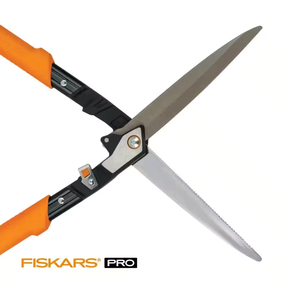 Fiskars Pro 9" Steel High Carbon Blades Aluminum Handled Hedge Shears