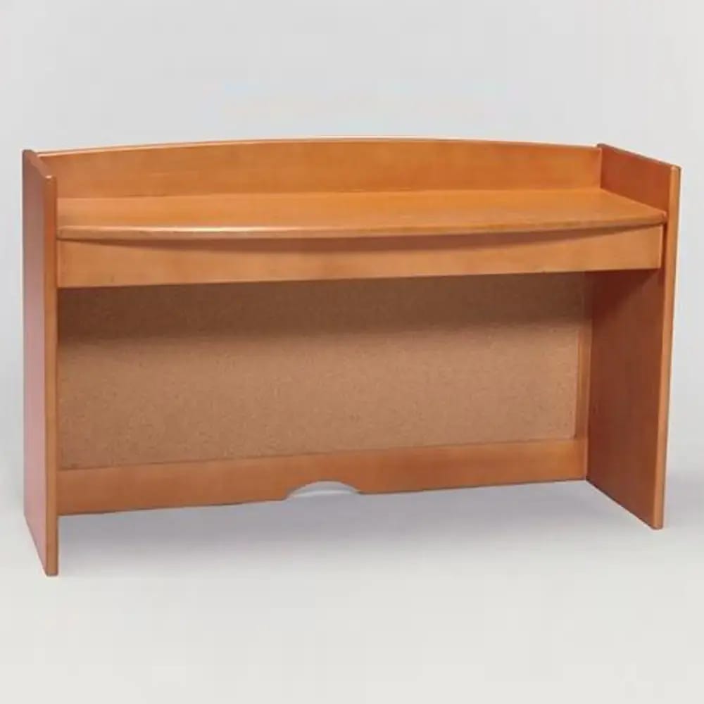 Commercial Quality 42" Study Carrel, Huntington Maple