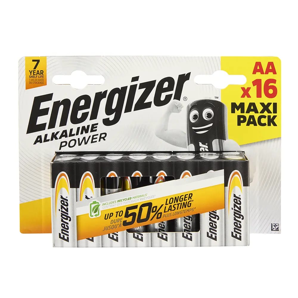 Energizer Max + Alkaline AAA Batteries, 16 Count