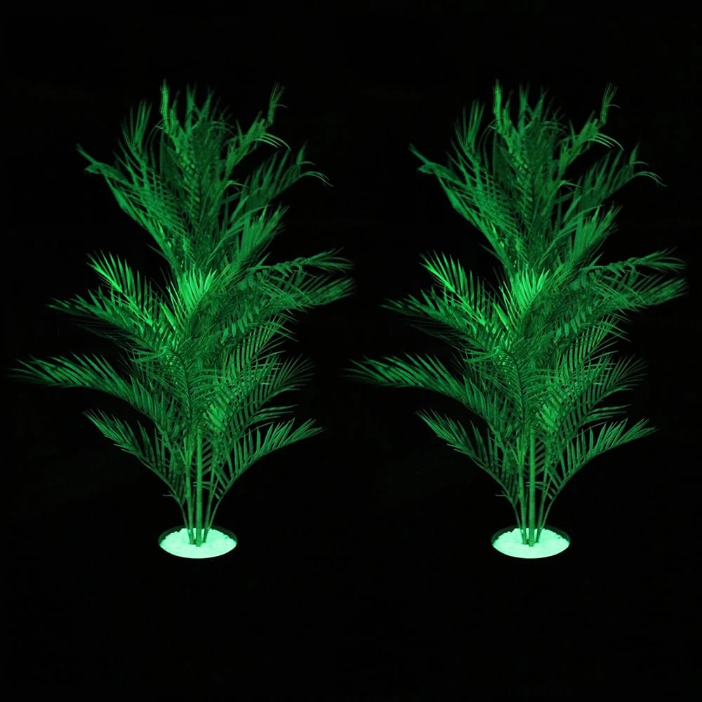 Vintage Home 48" Tall Fluorescent Palm Tree, 2 Pack