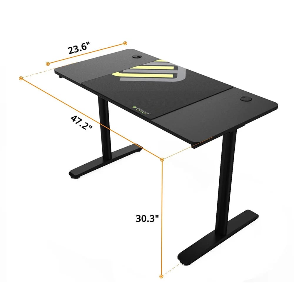 Eureka Ergonomic Office Desk, Black