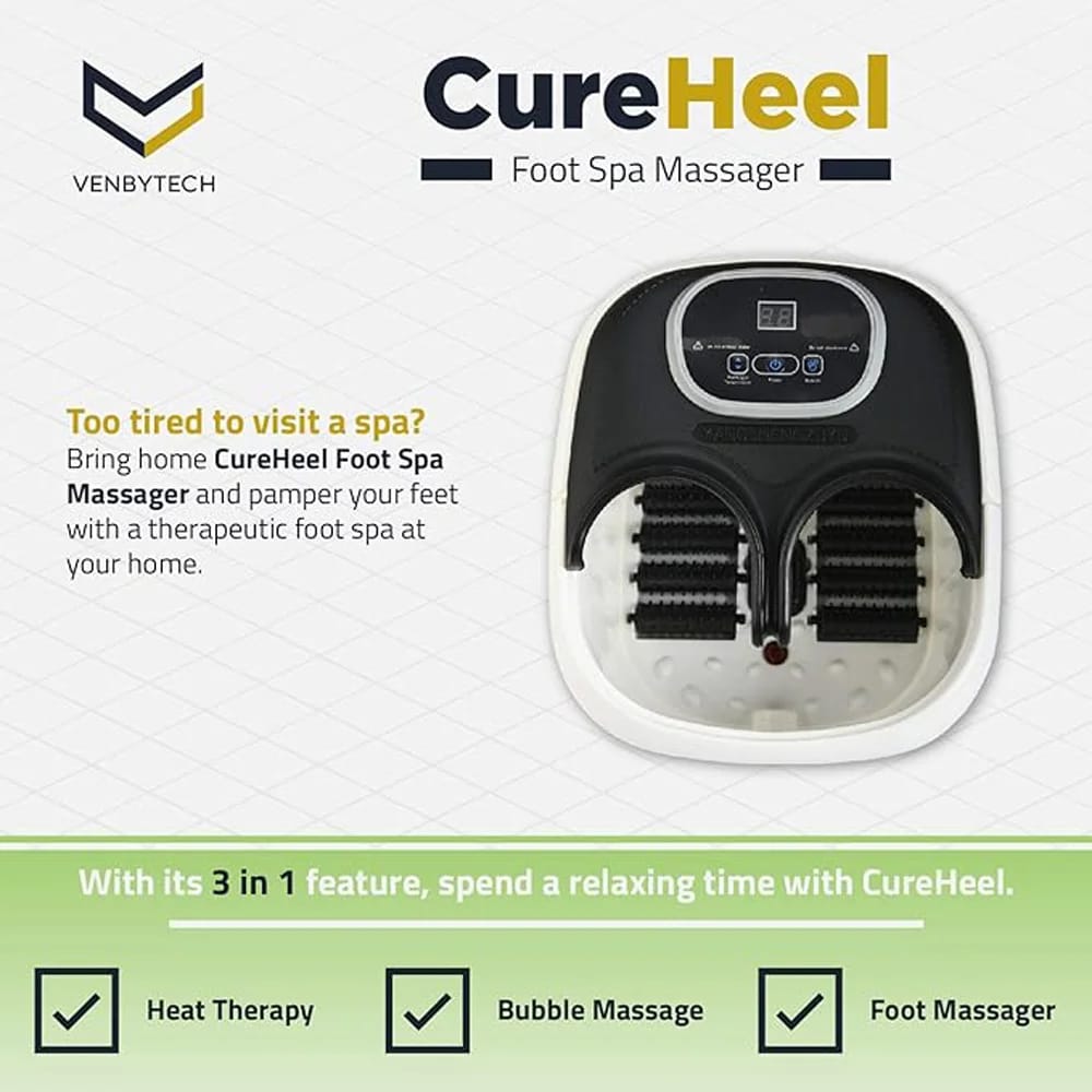 Venbytech CureHeel Foot Spa Massager