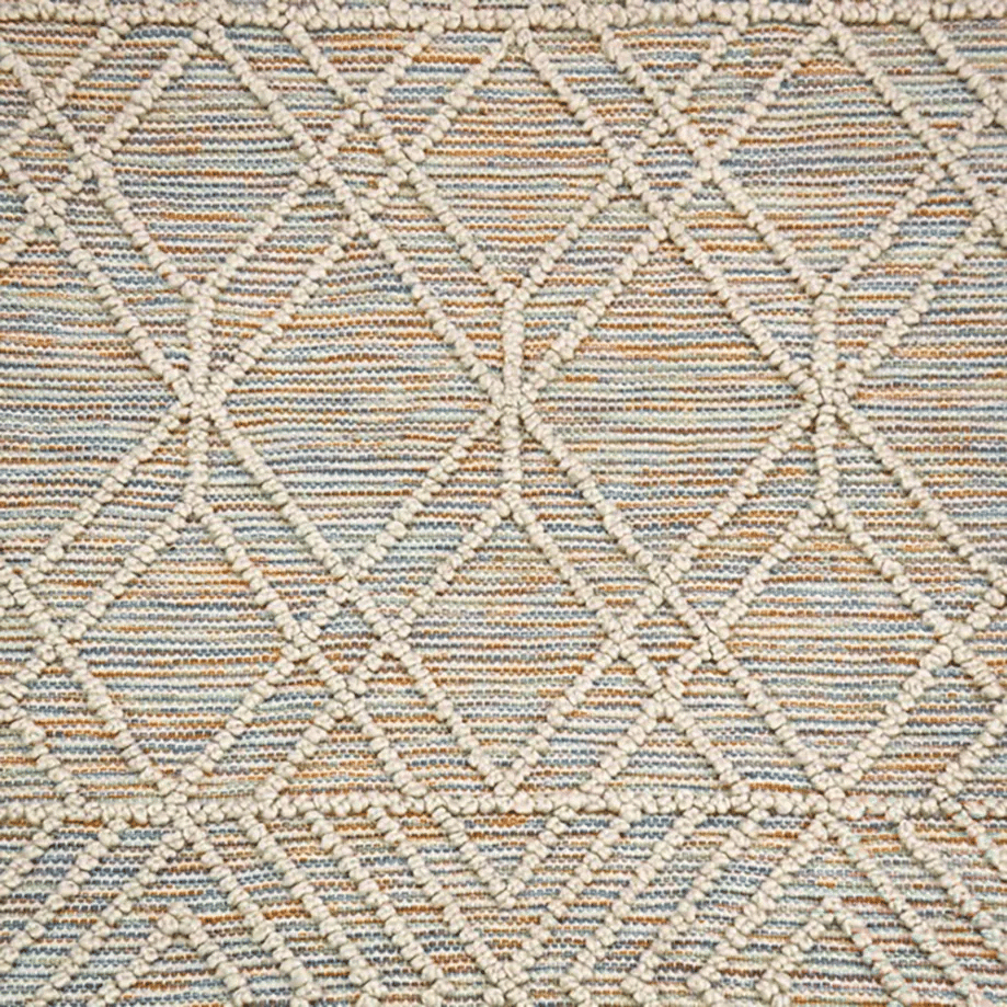 Hand Woven Polyester Indoor/Outdoor Rug, Multicolor, 5' x 7'
