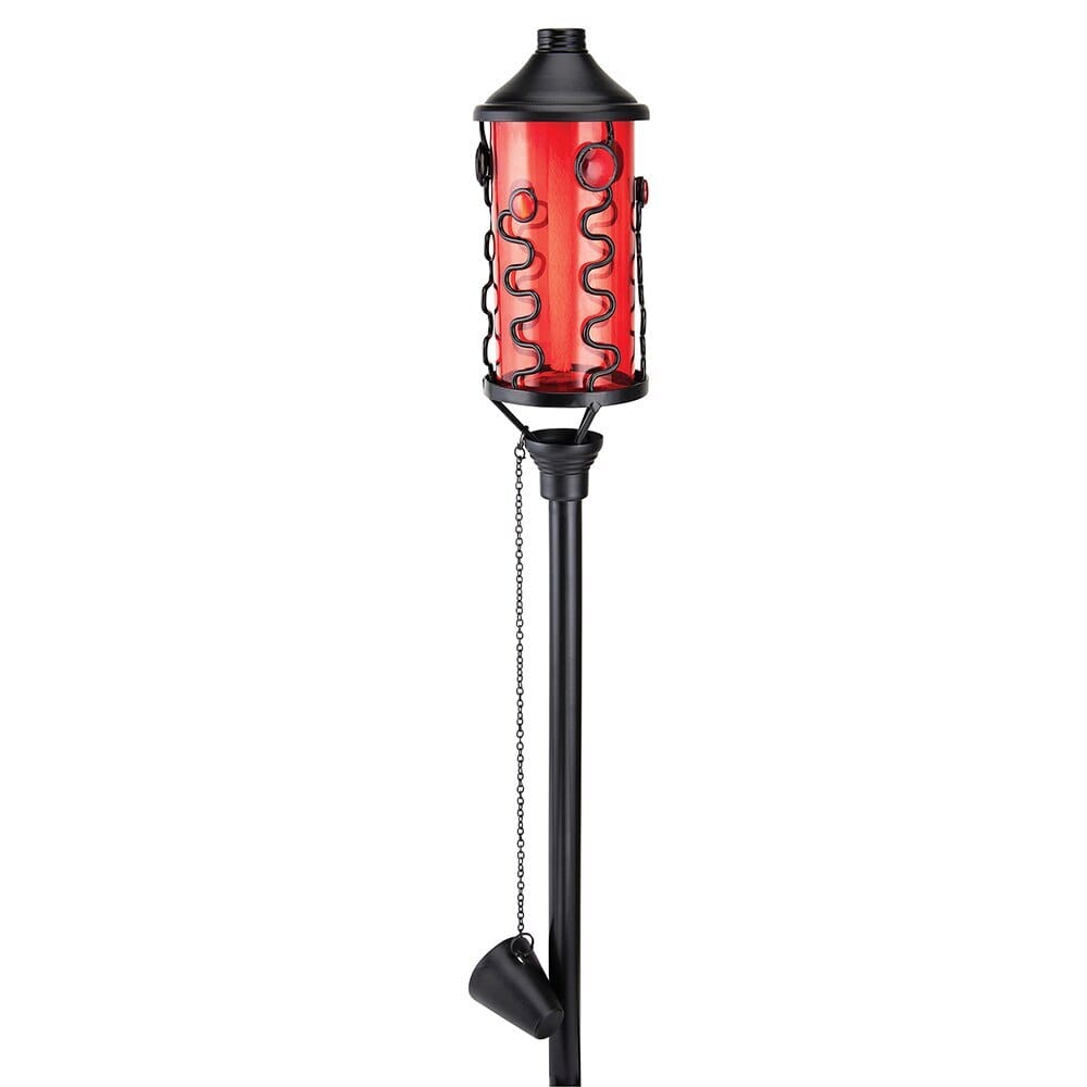 Adjustable Height Glass Torch
