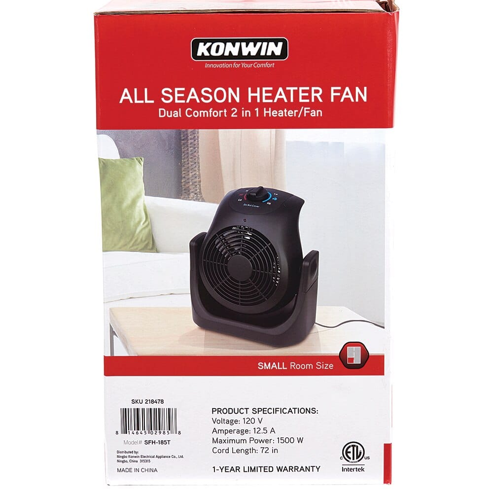 Konwin All Season Heater Fan