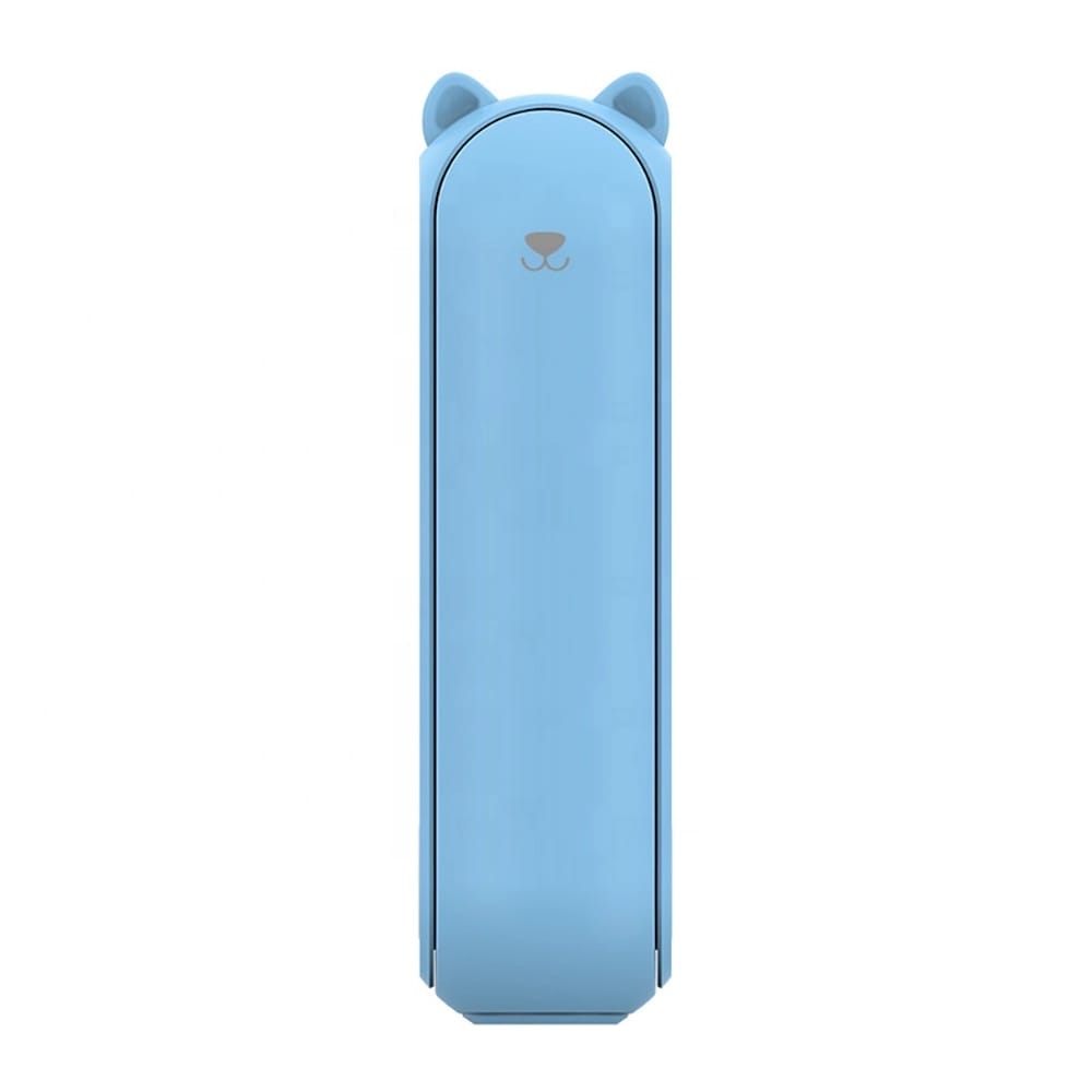 StayCool 3-in-1 Folding Mini Handheld Fan, Powerbank and Flashlight, Blue