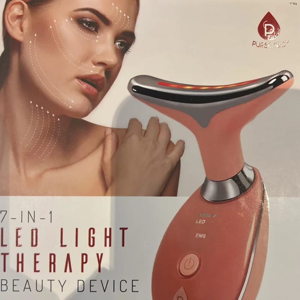 Pursonic 7-in-1 LED Light Therapy Beauty Device